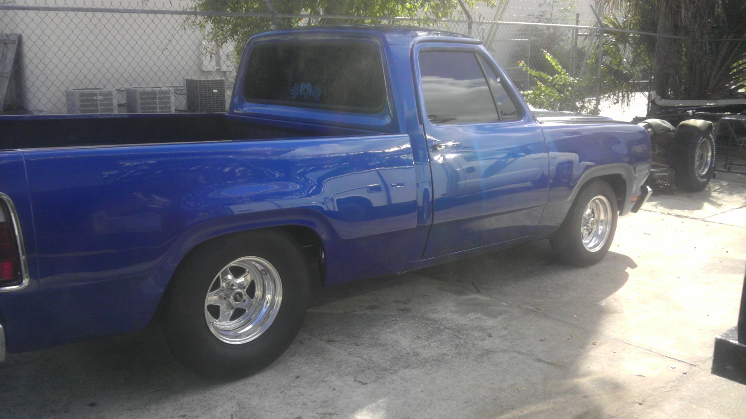 1979 DODGE PICK UP MIN PRO STREET WE FABED THE A/C ON THE TRUCK 